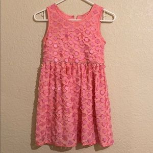 Spring dress with sequins